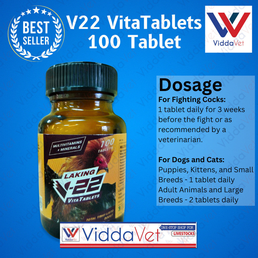 Laking V22 VitaTablets 100 Tablets