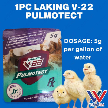 1pc LAKING V-22 Pulmotect 5g