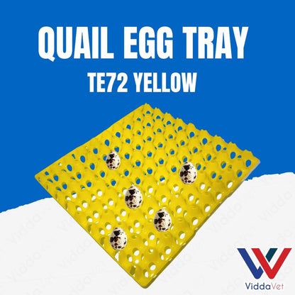 Yellow Quail Pugo Egg Tray 24 Slot