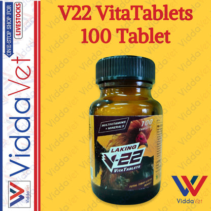 Laking V22 VitaTablets 100 Tablets