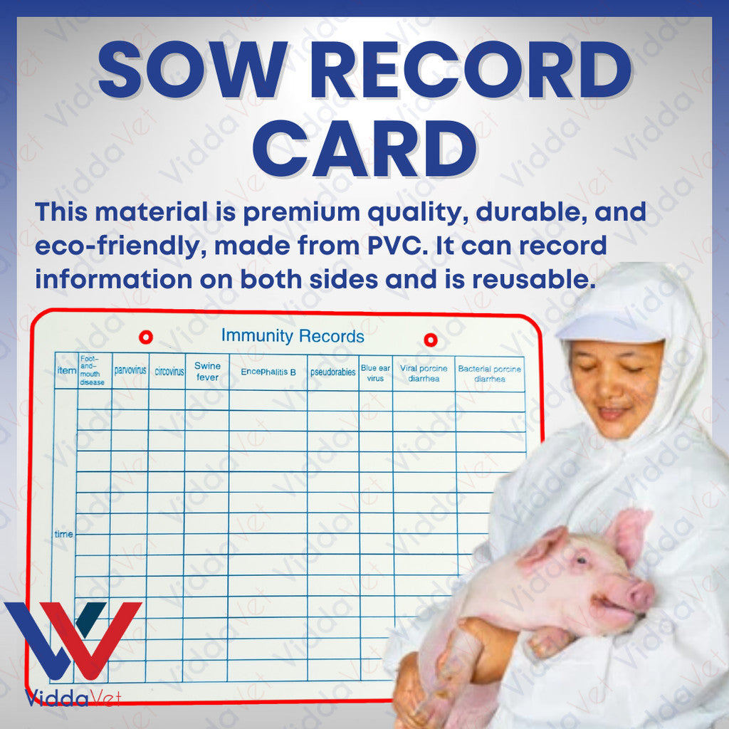 Sow Record Card