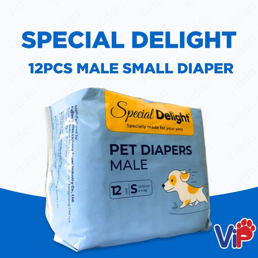 Special Delight Small Male Pet Diapers 12 pcs