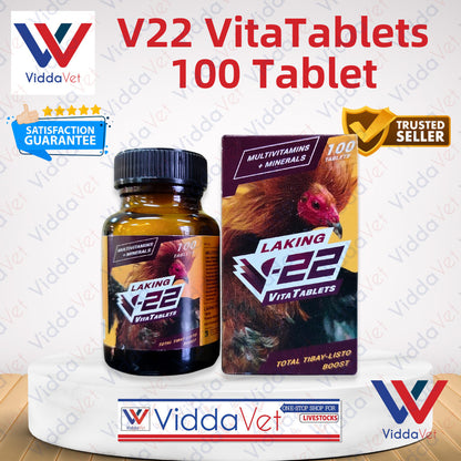 Laking V22 VitaTablets 100 Tablets