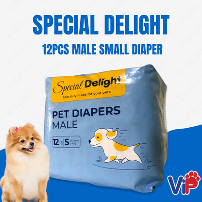 Special Delight Small Male Pet Diapers 12 pcs