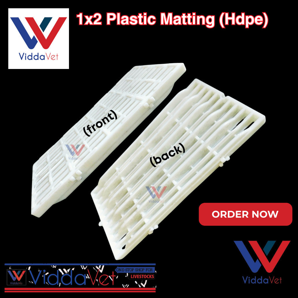 1x2 Plastic Matting (Blue / Green / Red)