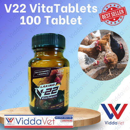 Laking V22 VitaTablets 100 Tablets