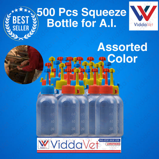 Squeeze Bottle 100ml 500pcs