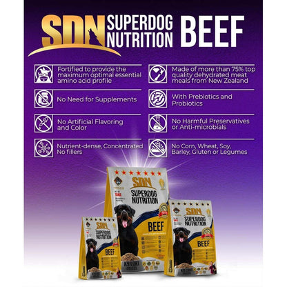 SuperDog SDN Beef Dog Food 15Kg