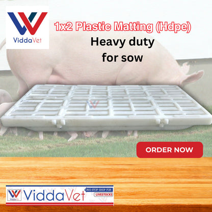 1x2 Plastic Matting (Blue / Green / Red)
