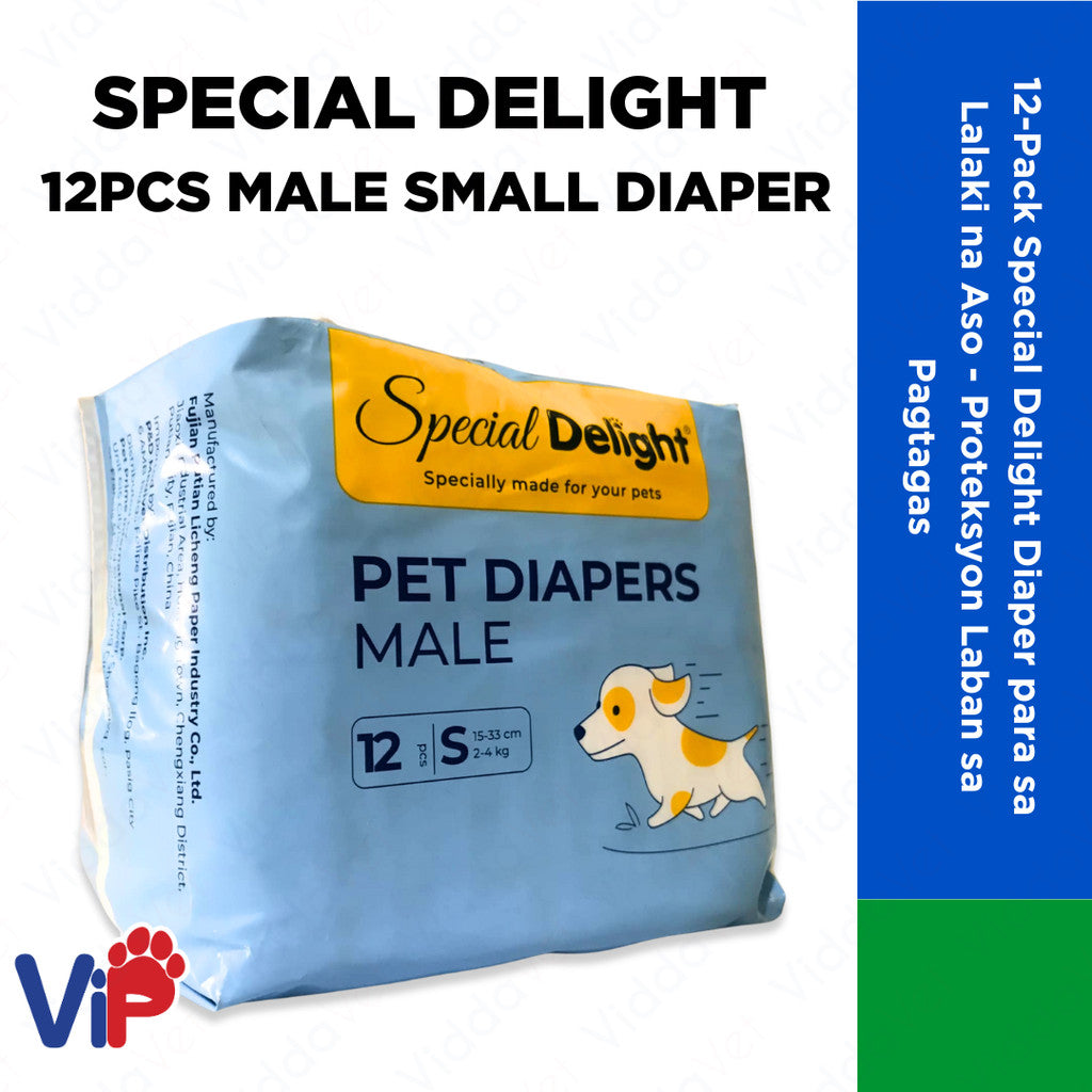 Special Delight Small Male Pet Diapers 12 pcs