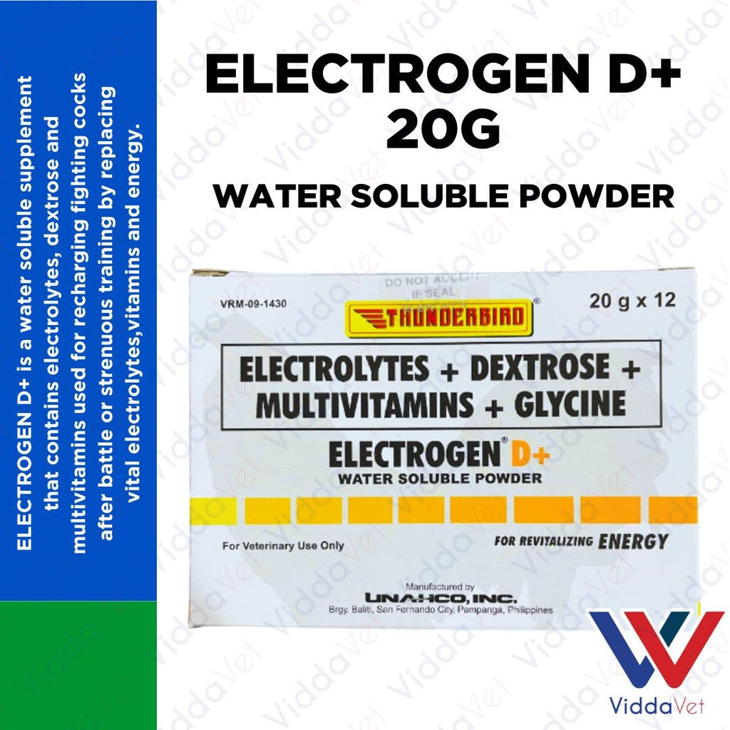 Electrogen D+ 1 Box 12pcs x 20g