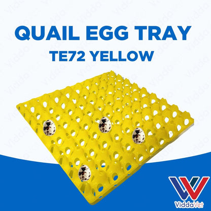 Yellow Quail Pugo Egg Tray 24 Slot