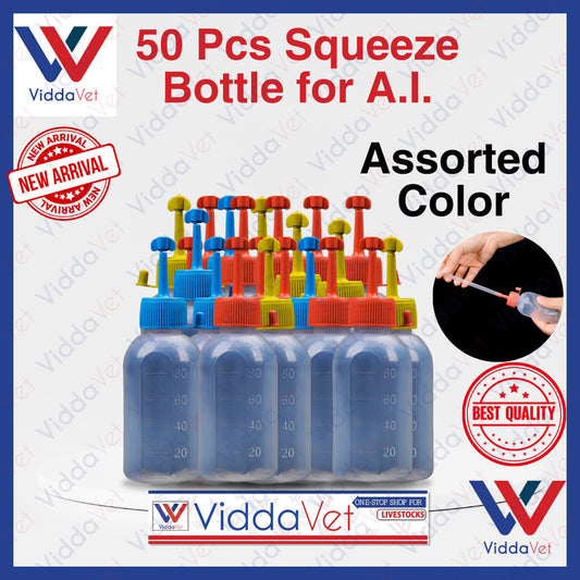 Squeeze Bottle 100ml 50pcs