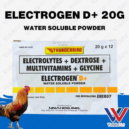 Electrogen D+ 1 Box 12pcs x 20g