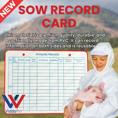 Sow Record Card