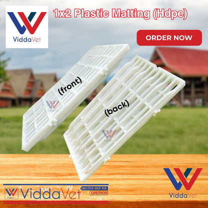 1x2 Plastic Matting (Blue / Green / Red)