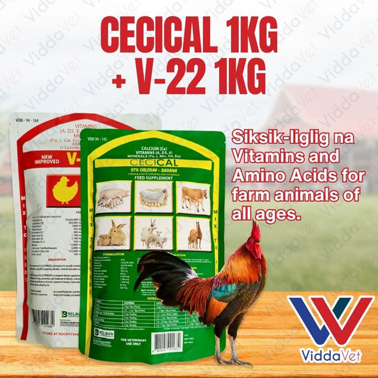 Cecical powder + V22 powder 1kg