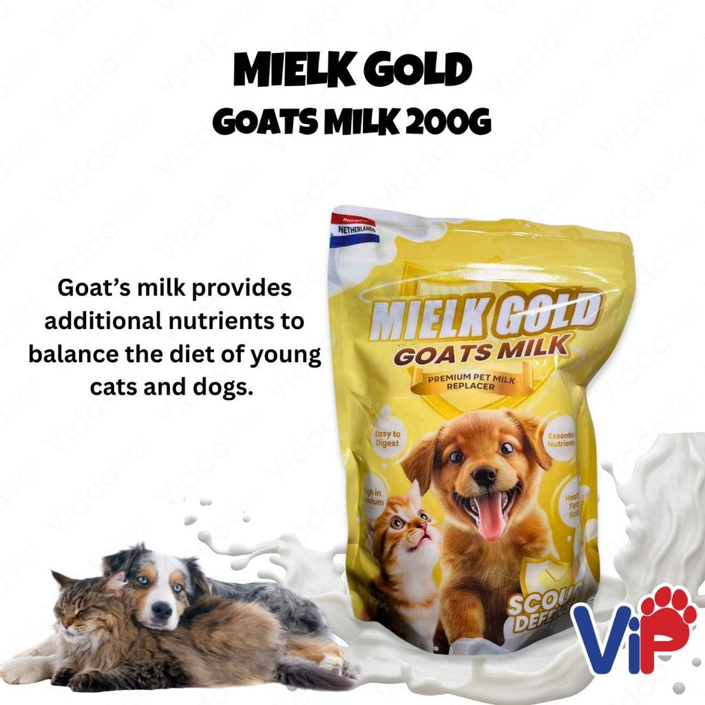 Mielk Gold Pet Milk Replacer 200g
