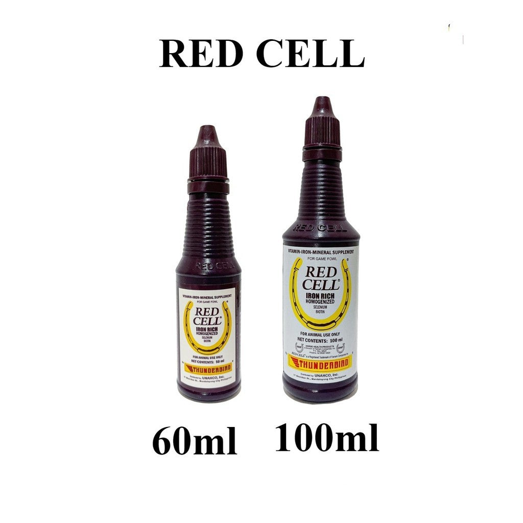 Red Cell Thunderbird 60ml & 100 ml