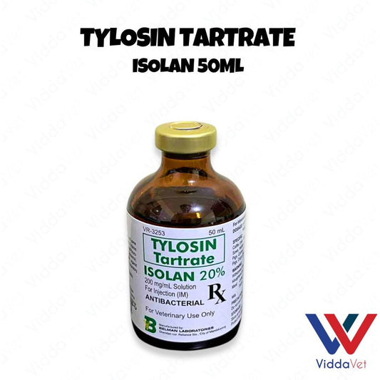 Tylosin Tartrate Isolan 20% 50ml