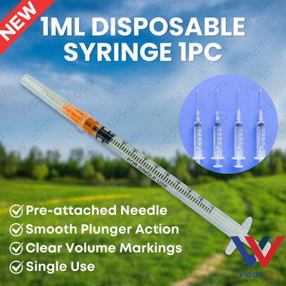 Disposable Syringe 1mL