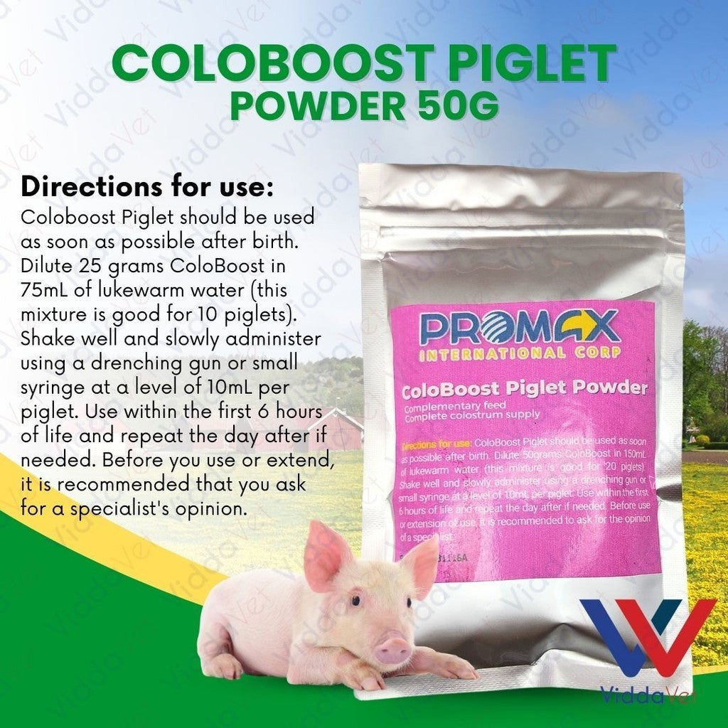 COLOBOOST PIGLET POWDER 25GRAMS NeuroBoost Blend Daily Health Powder