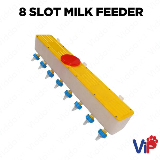 8 Slot Milk Feeder for Animals