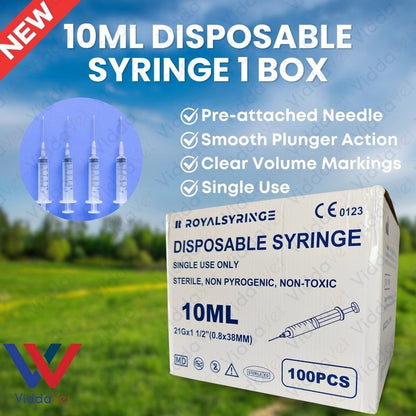 10ml Disposable Syringe (1Box100Pcs)