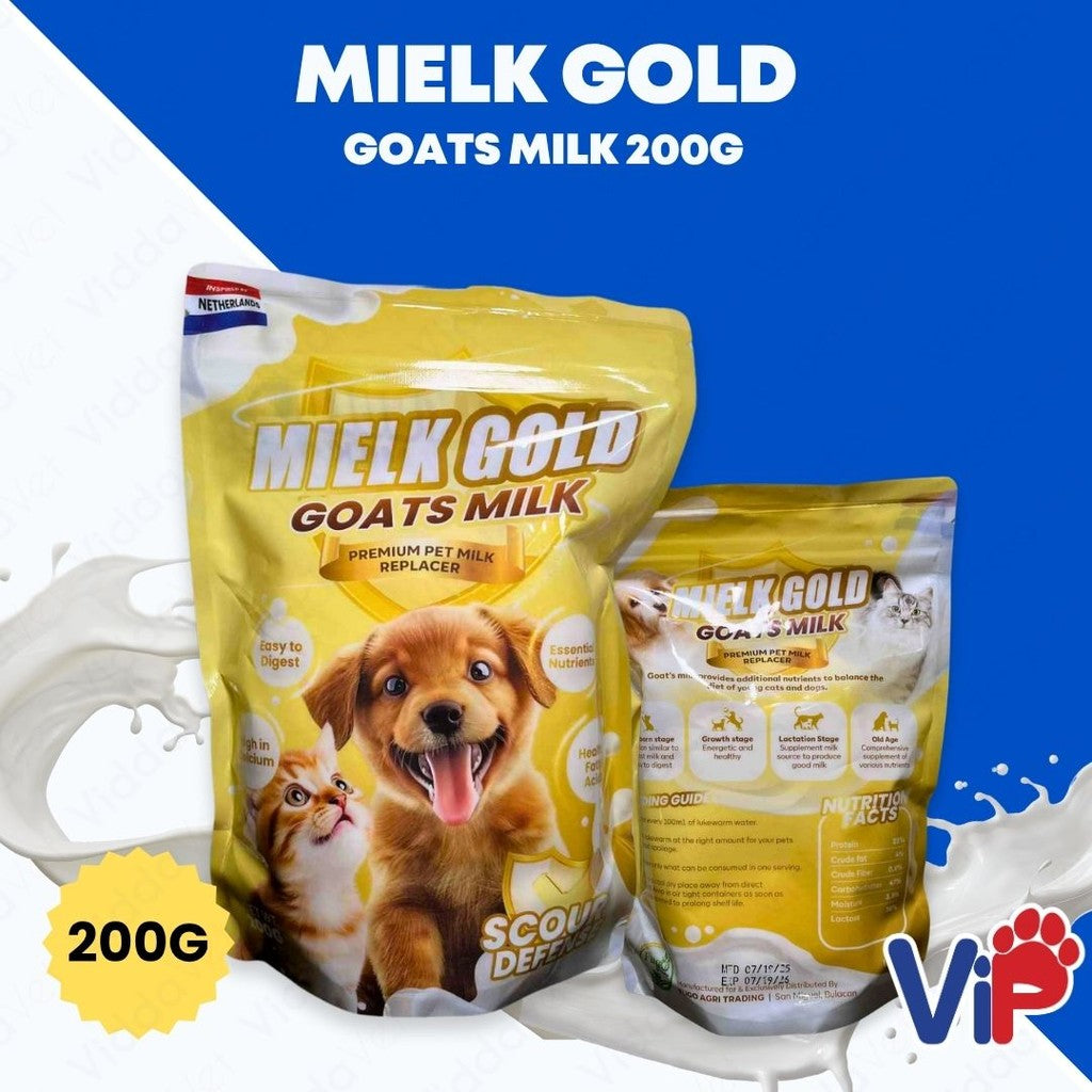 Mielk Gold Pet Milk Replacer 200g