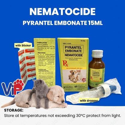 Nematocide Pyrantel Embonate 15ml
