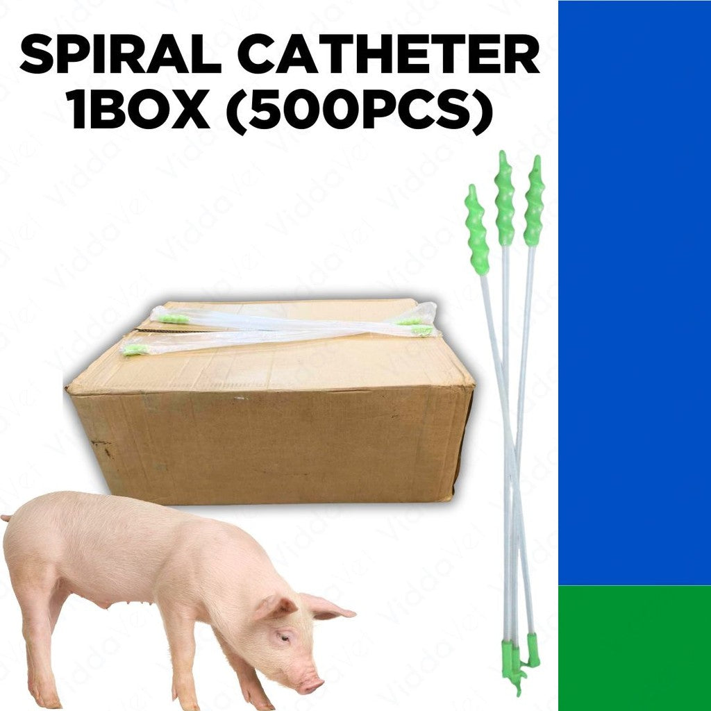 Foam Tip Spiral Catheter 500pcs 1 Box