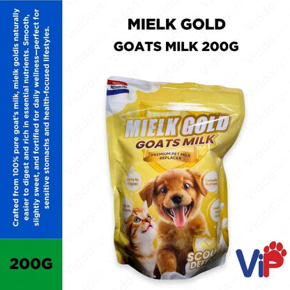 Mielk Gold Pet Milk Replacer 200g