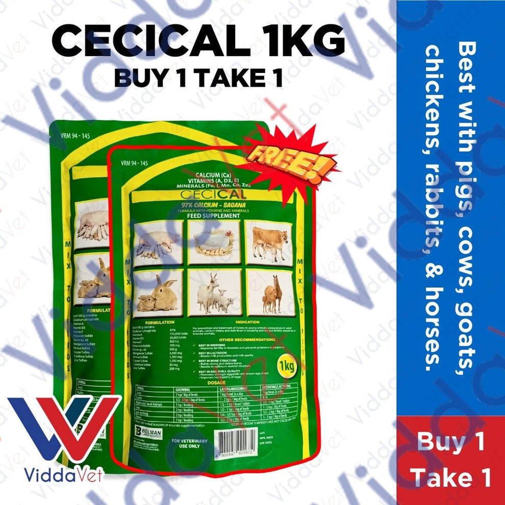 Cecical Powder Buy 1 Take 1 1kg - Premium Livestock Feed Supplement ...