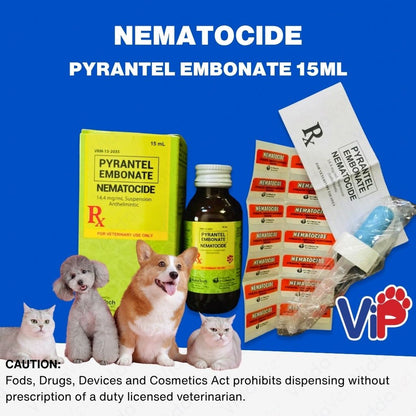 Nematocide Pyrantel Embonate 15ml