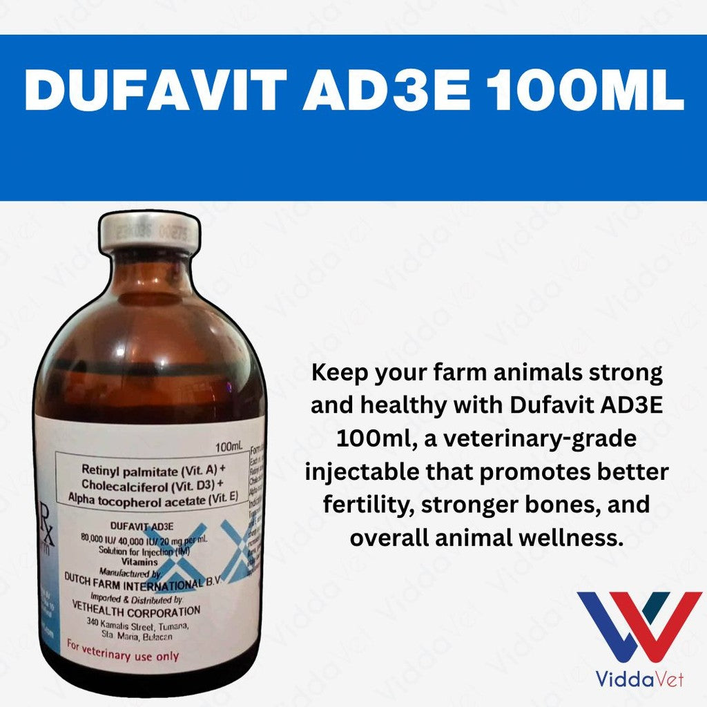 Dufavit AD3E 100ml Vitamin Supplement