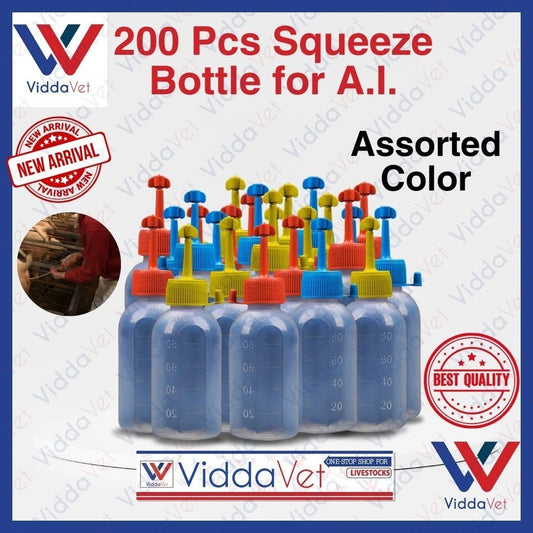 Squeeze Bottle 100ml 200pcs