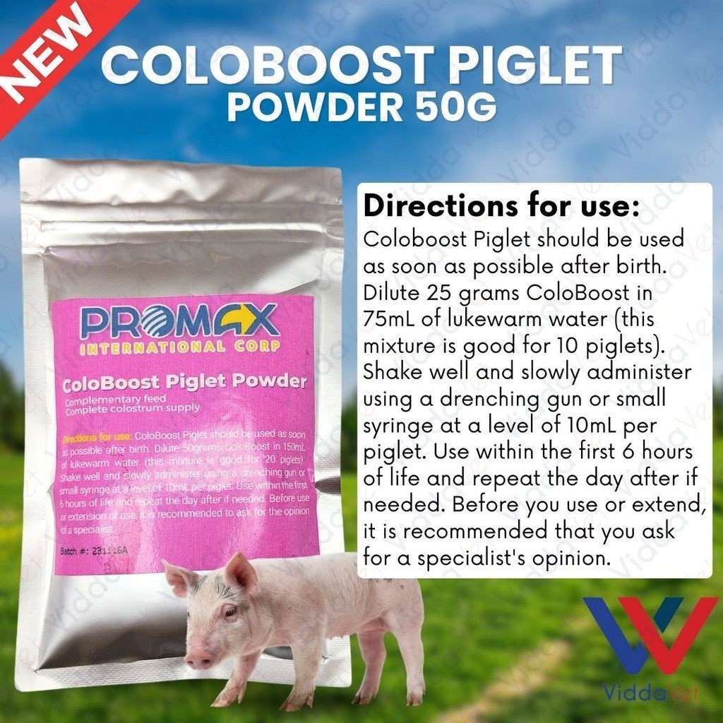 COLOBOOST PIGLET POWDER 25GRAMS NeuroBoost Blend Daily Health Powder
