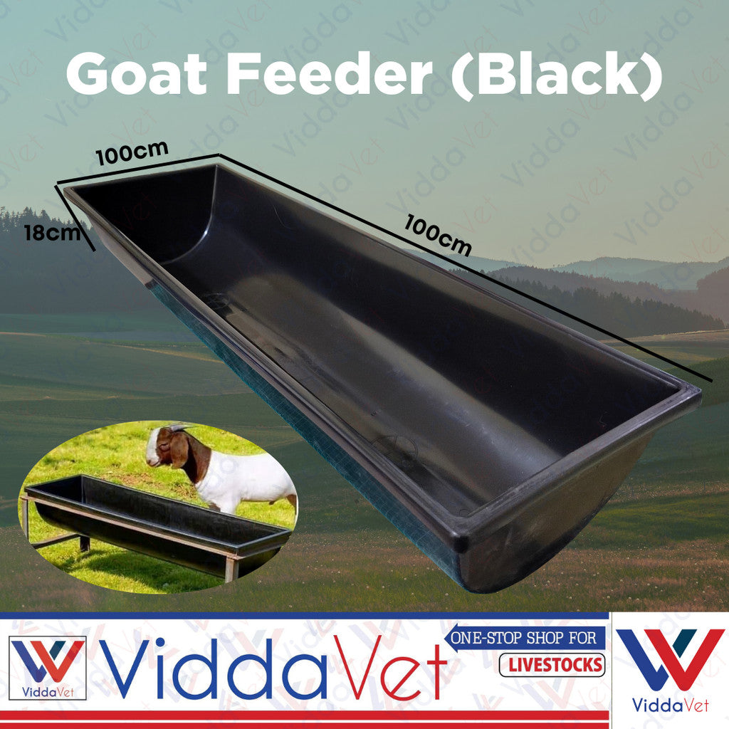 Goat Feeder Black (HARD PLASTIC)
