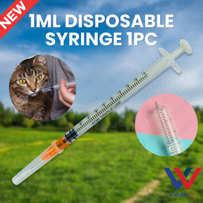 Disposable Syringe 1mL
