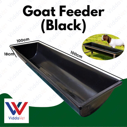 Goat Feeder Black (HARD PLASTIC)