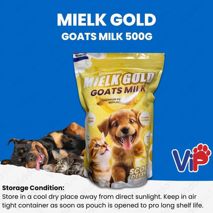 Mielk Gold High Quality Pet Milk Formula 500g