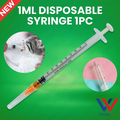 Disposable Syringe 1mL