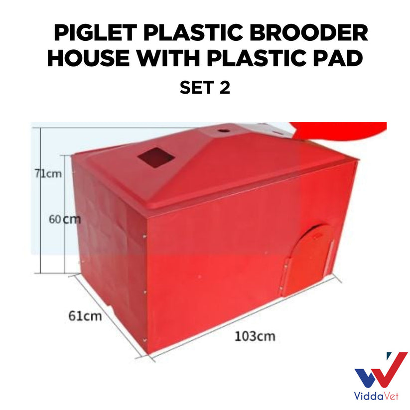 Pig Brooder House - Complete Piglet Protection System with Heating ...