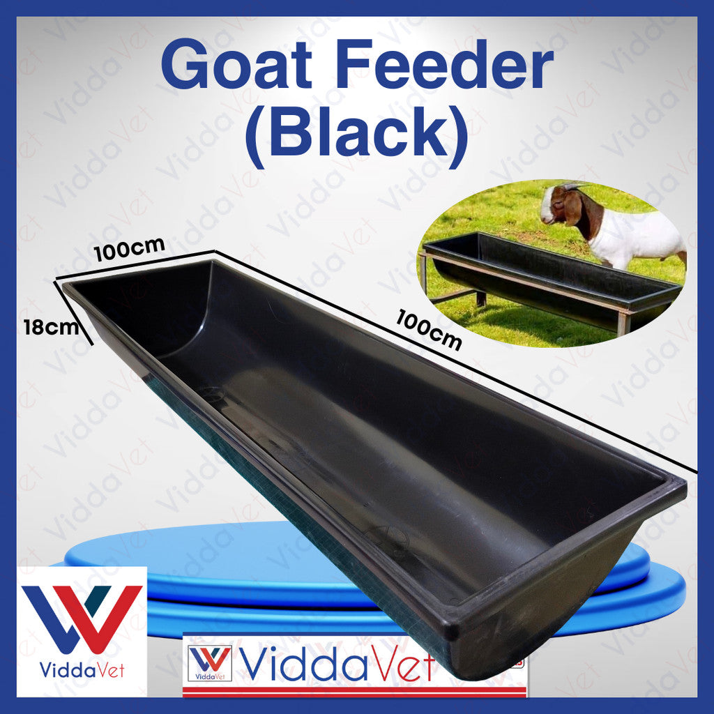 Goat Feeder Black (HARD PLASTIC)