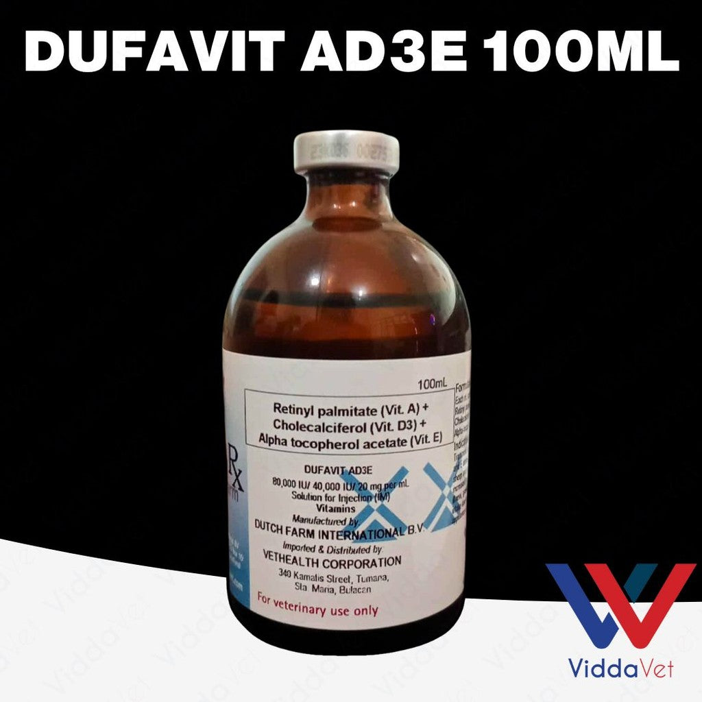 Dufavit AD3E 100ml Vitamin Supplement
