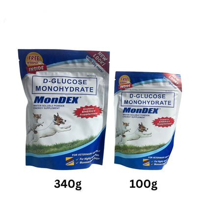 MonDEX Dextrose Powder 100g and 340g