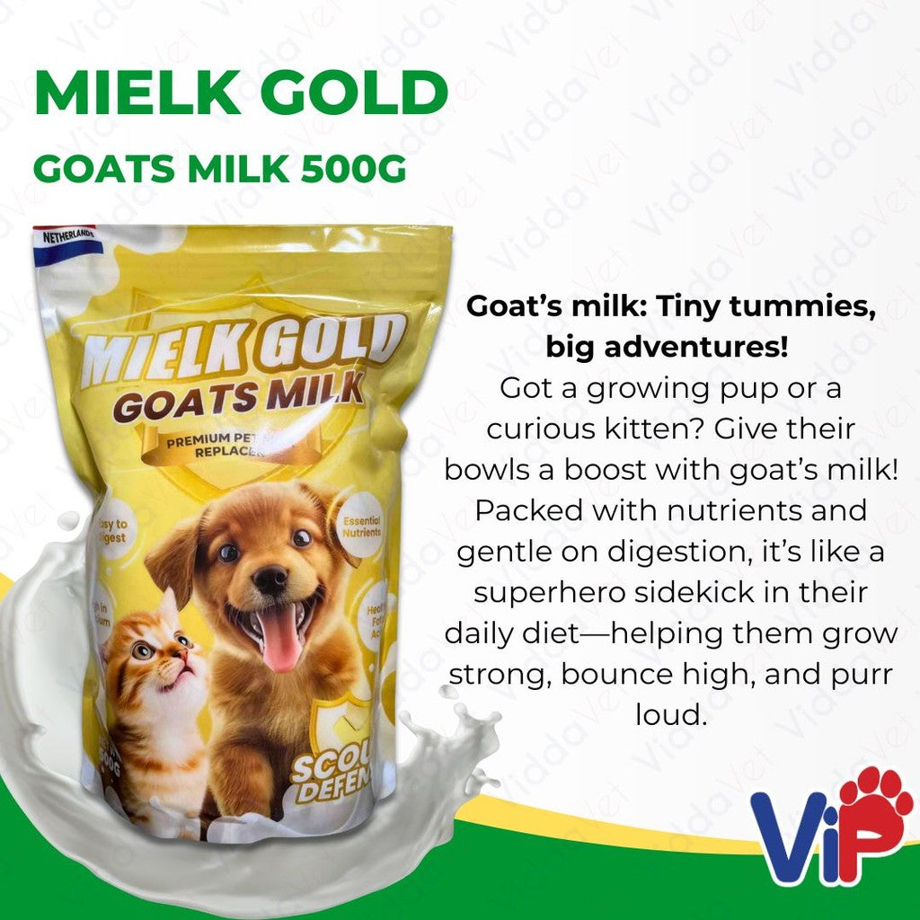 Mielk Gold High Quality Pet Milk Formula 500g