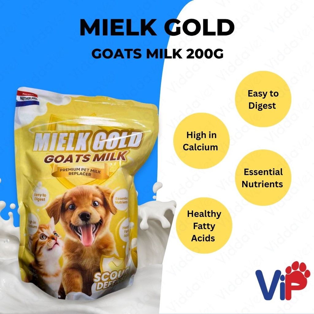 Mielk Gold Pet Milk Replacer 200g