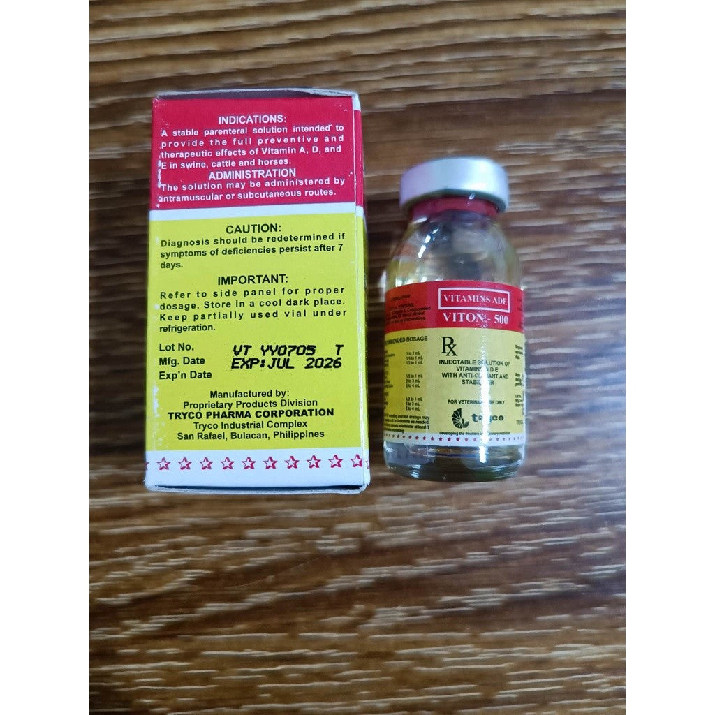 Viton 500 Vitamin ADE  1 bottle 10mL