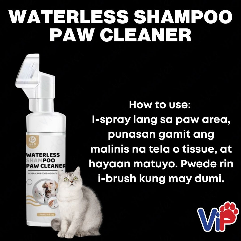 Waterless Paw Foam Shampoo for Pets 150ml